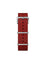 22 mm red interchangeable Nato leather strap - oxygen watch