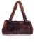 Brown knitted mink bag - Editions LESSisRARE